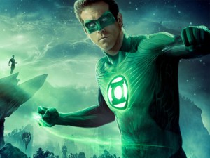 Ryan Reynolds as the Green Lantern.